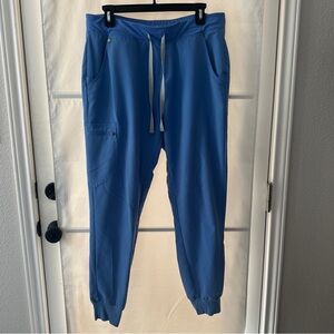Figs Zamora Joggers Scrub Pants Ceil Blue